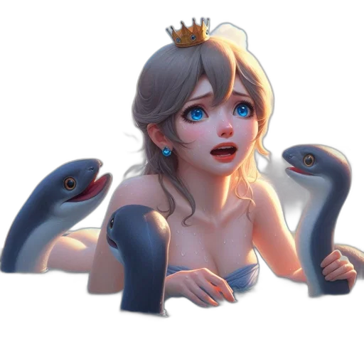 crown, creature, animal, concept art transparent PNG cut-out