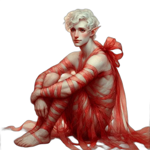 dress, concept art, fantasy art, pixel art transparent PNG cut-out