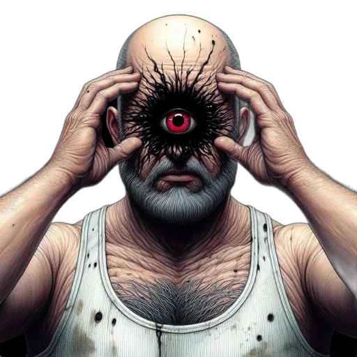 mask, face, creature, robot transparent PNG cut-out