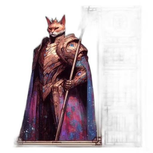 crown, staff, sword, mask transparent PNG cut-out