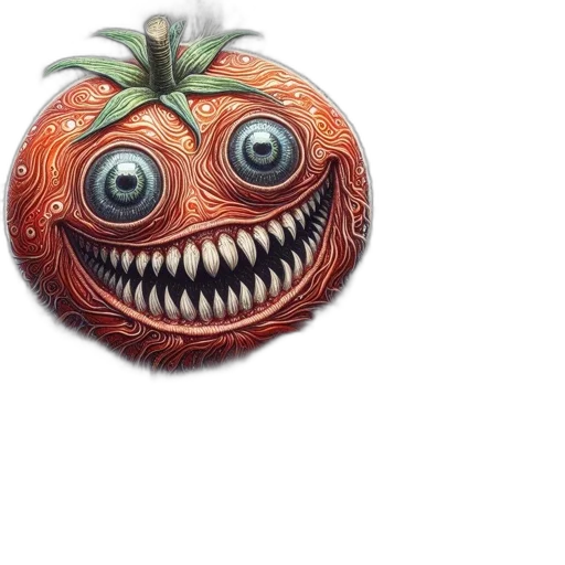 mask, creature, food, face transparent PNG cut-out