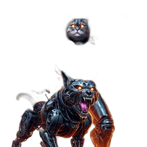 robot, creature, animal, mask transparent PNG cut-out