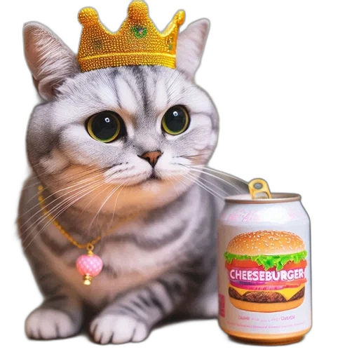 crown, food, creature, animal transparent PNG cut-out