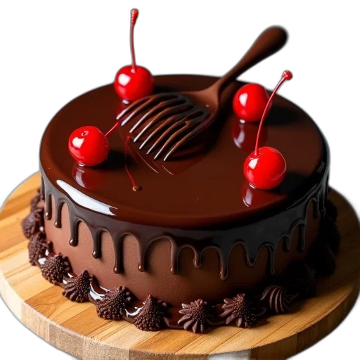 food, crown, 3d render, photorealistic transparent PNG cut-out