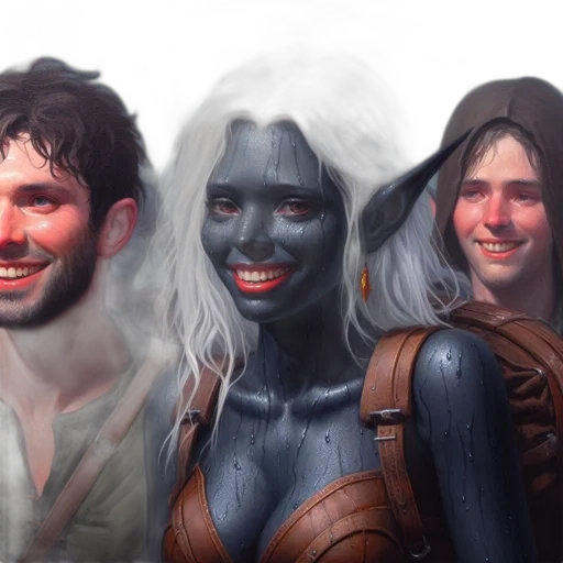 concept art, fantasy art, comic book art, photorealistic transparent PNG cut-out