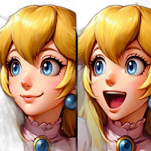 face, crown, concept art, 3d render transparent PNG cut-out