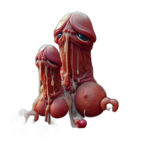 creature, food, animal, robot transparent PNG cut-out