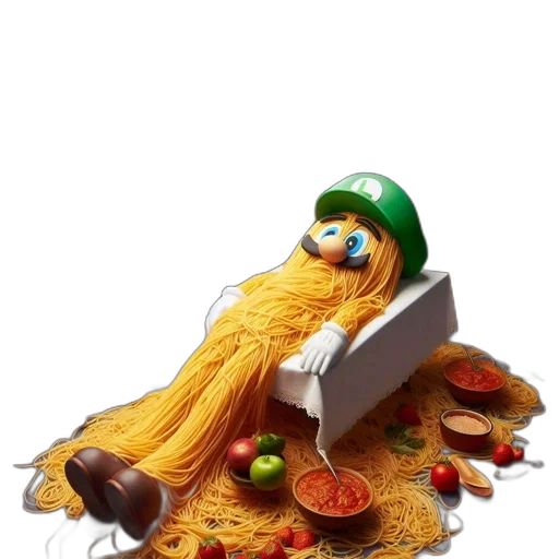 food, hat, crown, staff transparent PNG cut-out