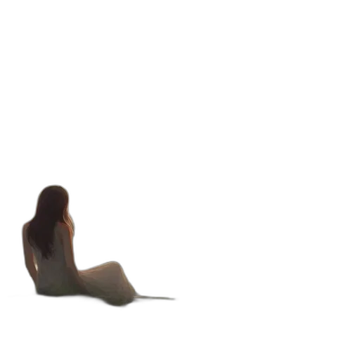 hair, creature, dress, furniture transparent PNG cut-out