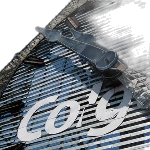 building, 3d render, large, metallic transparent PNG cut-out
