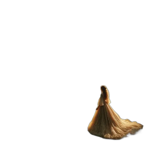 dress, crown, hair, jewelry transparent PNG cut-out
