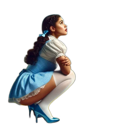 dress, shoes, concept art, photorealistic transparent PNG cut-out