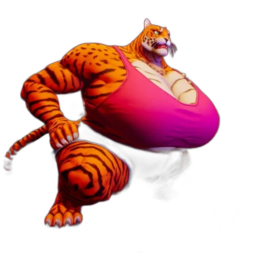 animal, creature, concept art, 3d render transparent PNG cut-out