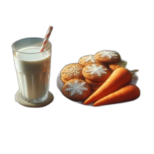 food, weapon, photorealistic, 3d render transparent PNG cut-out