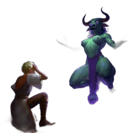 creature, concept art, fantasy art, pixel art transparent PNG cut-out
