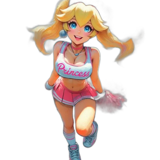 dress, pixel art, concept art, vaporwave transparent PNG cut-out