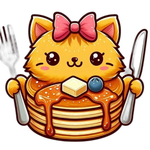food, animal, staff, pixel art transparent PNG cut-out
