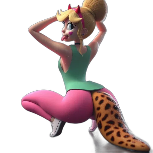 dress, hat, animal, staff transparent PNG cut-out