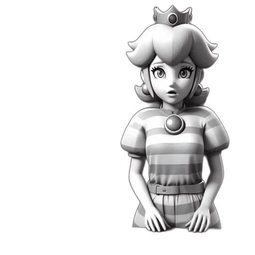 dress, crown, robot, creature transparent PNG cut-out