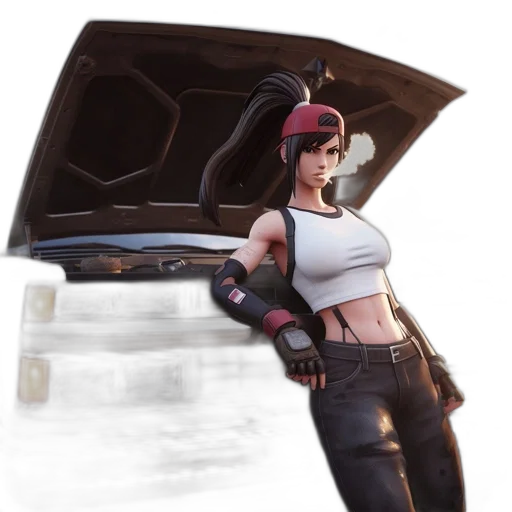 car, weapon, jacket, hat transparent PNG cut-out
