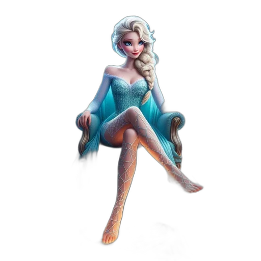 dress, concept art, fantasy art, 3d render transparent PNG cut-out