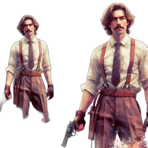 staff, concept art, comic book art, fantasy art transparent PNG cut-out