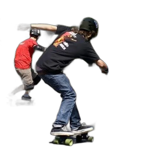 photorealistic, 3d render, concept art, skateboarder transparent PNG cut-out