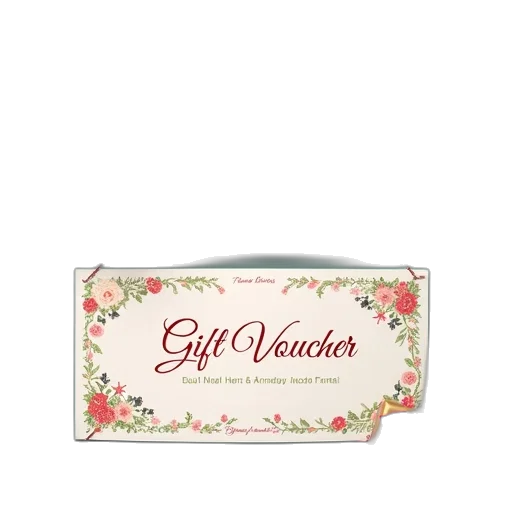voucher, gift, holiday, promotion transparent PNG cut-out