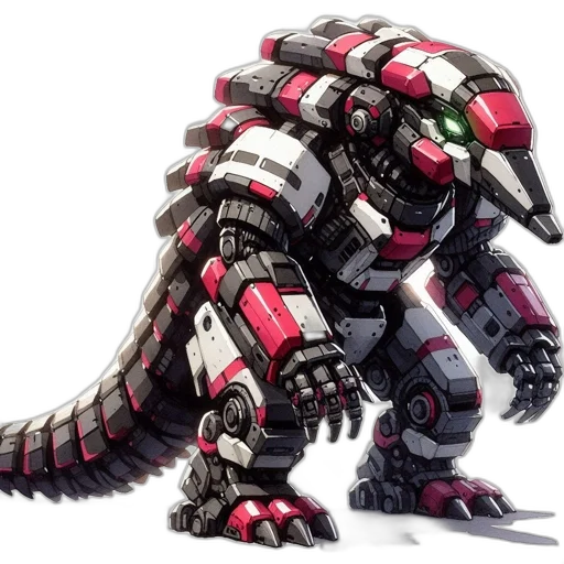 dragon, weapon, creature, robot transparent PNG cut-out