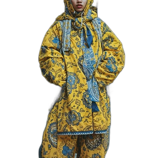 jacket, dress, face, staff transparent PNG cut-out