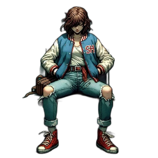 jacket, shoes, animal, weapon transparent PNG cut-out