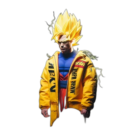jacket, hair, concept art, pixel art transparent PNG cut-out