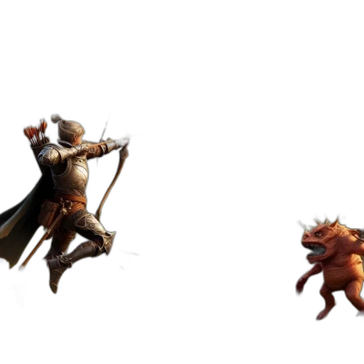 dragon, sword, staff, weapon transparent PNG cut-out