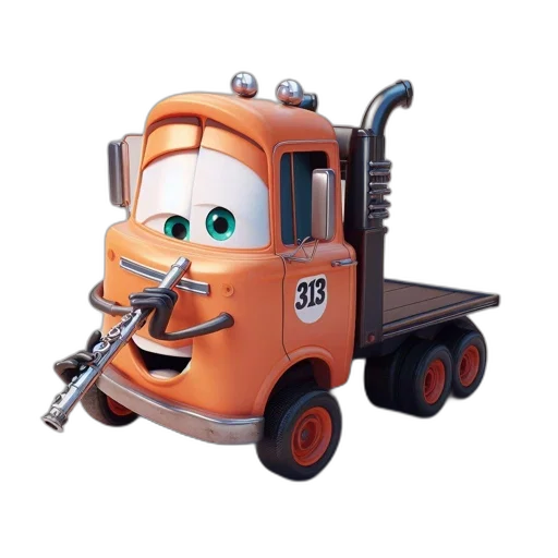 robot, car, weapon, staff transparent PNG cut-out