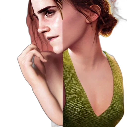 face, dress, mask, jewelry transparent PNG cut-out