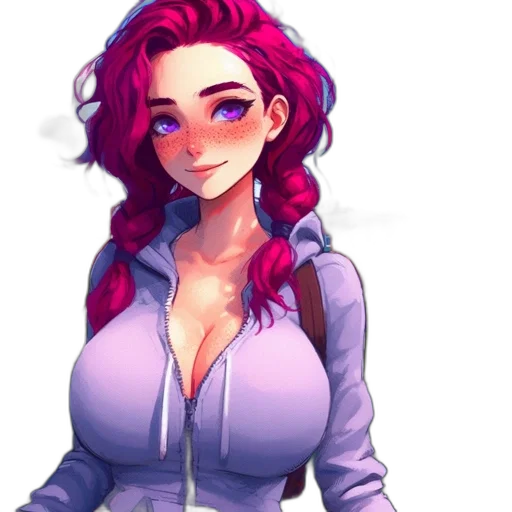 jacket, dress, face, staff transparent PNG cut-out