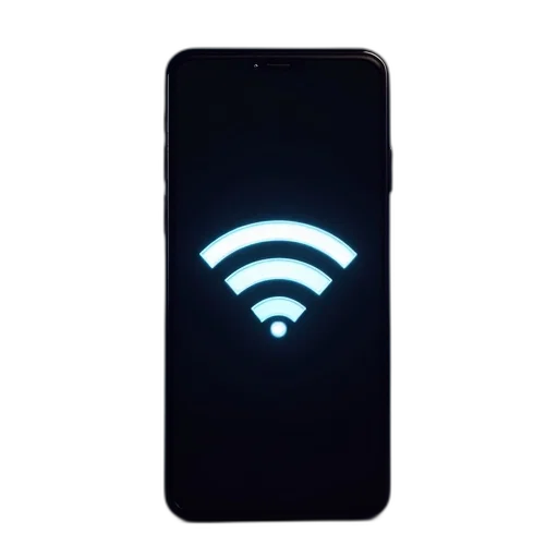 smartphone, screen, wifi, logo transparent PNG cut-out