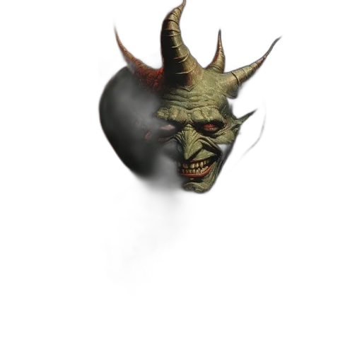 mask, creature, face, dragon transparent PNG cut-out