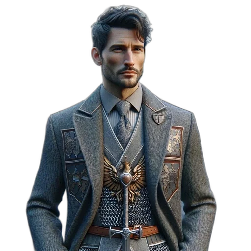 jacket, concept art, 3d render, photorealistic transparent PNG cut-out