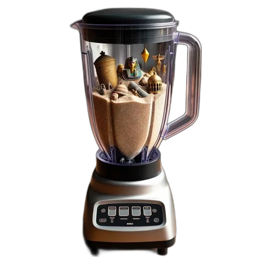 food, inside, blender, wooden transparent PNG cut-out