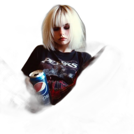 bottle, jacket, robot, face transparent PNG cut-out
