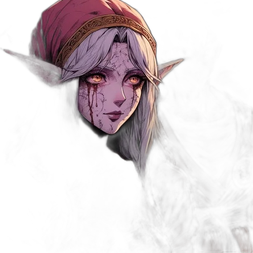 face, mask, dragon, staff transparent PNG cut-out