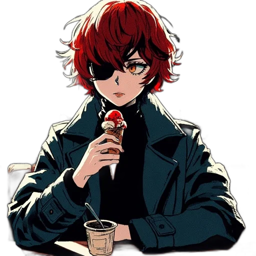 food, staff, jacket, weapon transparent PNG cut-out