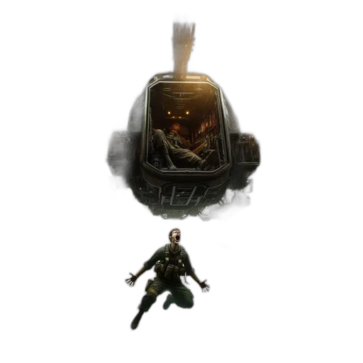 weapon, bottle, robot, staff transparent PNG cut-out