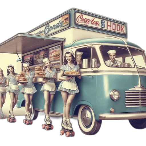 car, food, concept art, comic book art transparent PNG cut-out