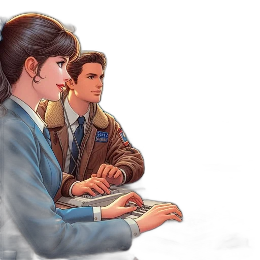 jacket, concept art, comic book art, pixel art transparent PNG cut-out