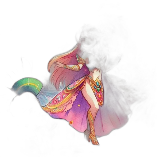 dragon, staff, sword, weapon transparent PNG cut-out