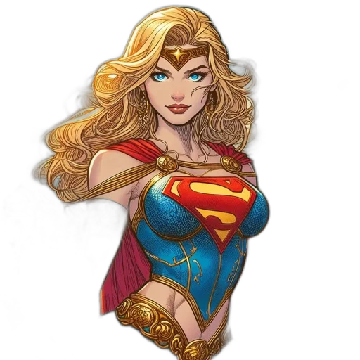 comic book art, fantasy art, concept art, cartoon transparent PNG cut-out