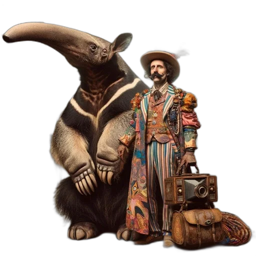 animal, creature, staff, concept art transparent PNG cut-out