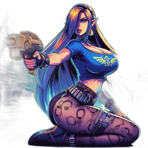 weapon, concept art, fantasy art, comic book art transparent PNG cut-out